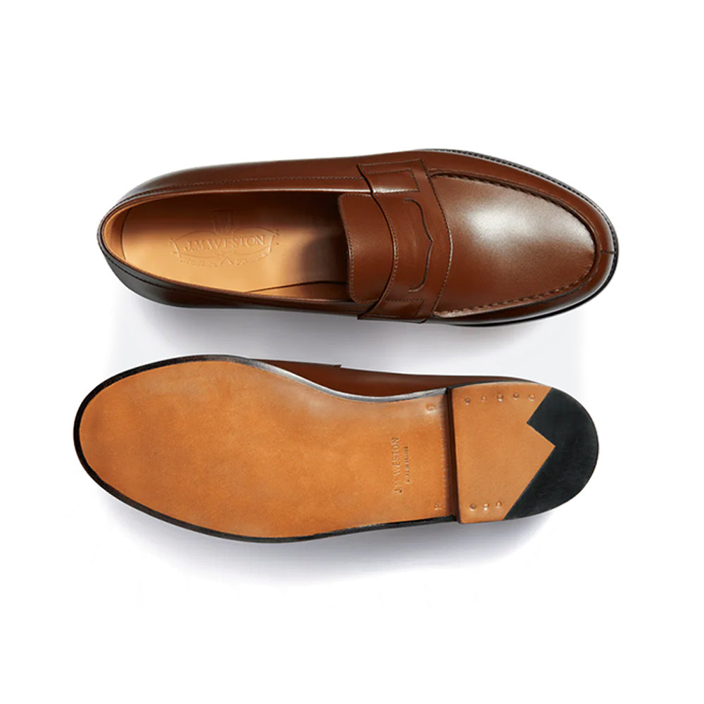 JMWeston | 180 Loafer Tan Box Calf