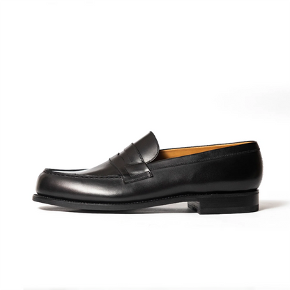 JMWeston | 180 Loafer Black Box Calf