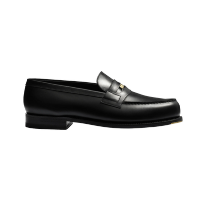 J.M.Weston | 180 Loafer Black Box Calf Anniversary Edition