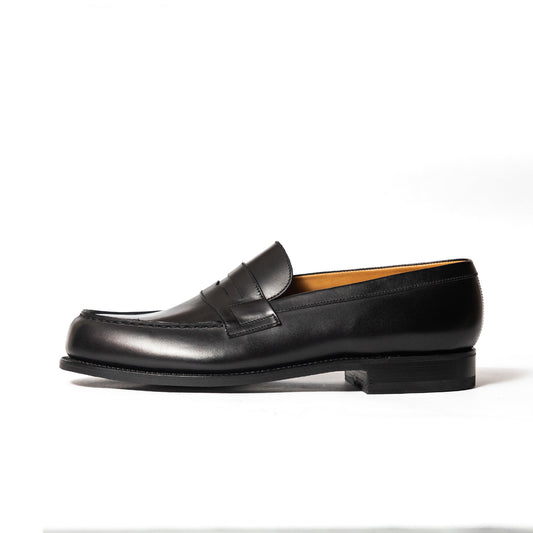 J.M.Weston | 180 Loafer Black Box Calf