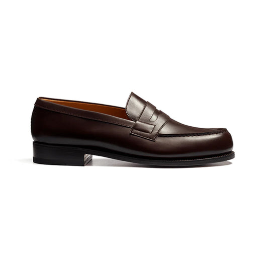 J.M.Weston | 180 Loafer Brown Box Calf