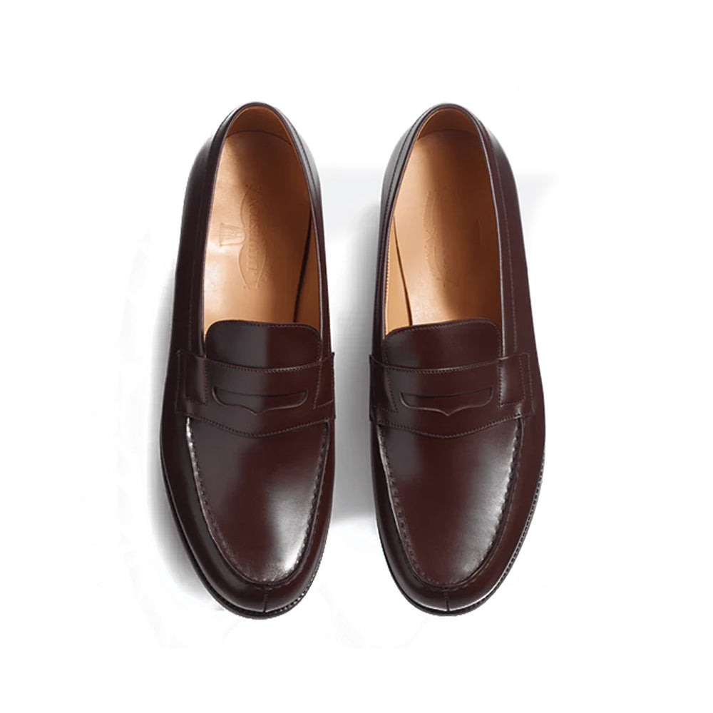 J.M.Weston | 180 Loafer Brown Box Calf