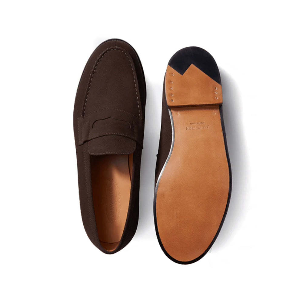 J.M.Weston | 180 Loafer Brown Suede