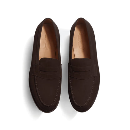 J.M.Weston | 180 Loafer Brown Suede