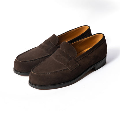 J.M.Weston | 180 Loafer Brown Suede