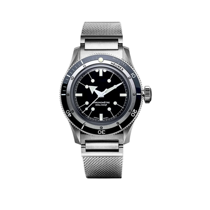 Serica | Ref. 5303-1 Diving Chronometer Enamel Black