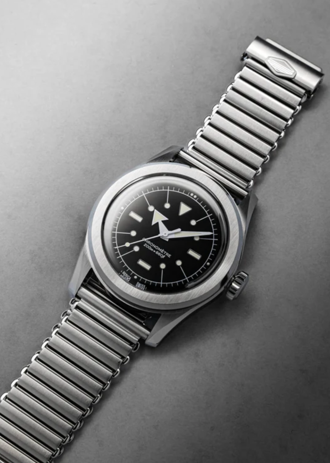 Serica | Ref. 6190-1 M.S.L. Black Enamel