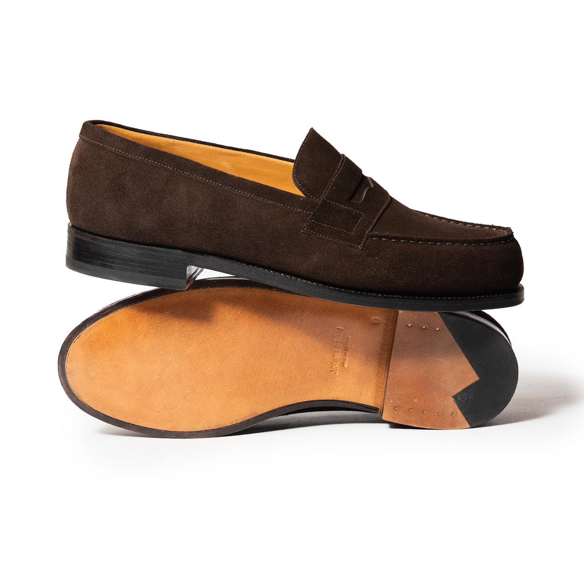 J.M.Weston | 180 Loafer Brown Suede