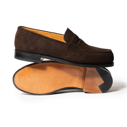 J.M.Weston | 180 Loafer Brown Suede