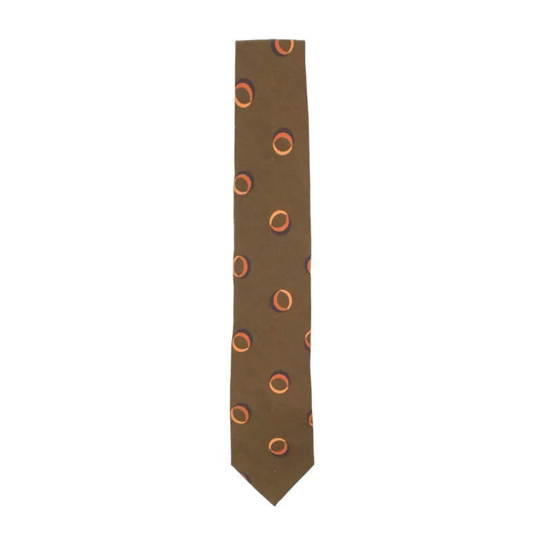 Holliday & Brown | Olive Drab Oval Tie 31932 4