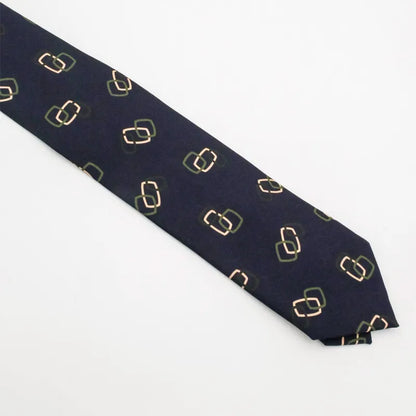 Holliday & Brown | Navy & Triple Chain Tie 33788 3