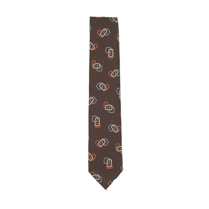 Holliday & Brown | Dark Brown & Triple Chain Tie 33788 5