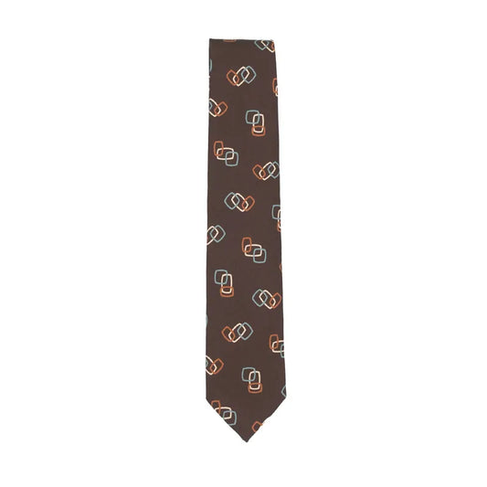 Holliday & Brown | Dark Brown & Triple Chain Tie 33788 5