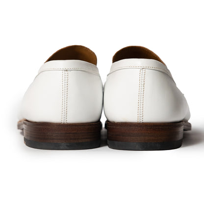 J.M.Weston | 180 Loafer White Soft Calfskin