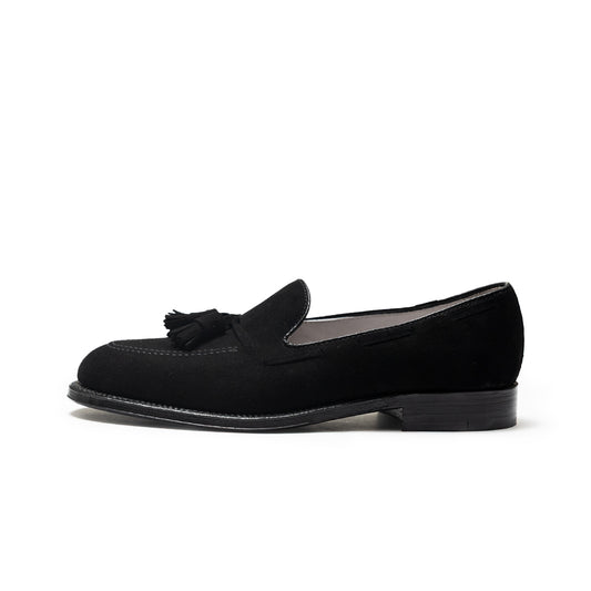 Alden | 3610 Tassel Loafer Black Suede