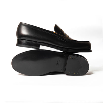 JMWeston | 180 Loafer Black Box Calf
