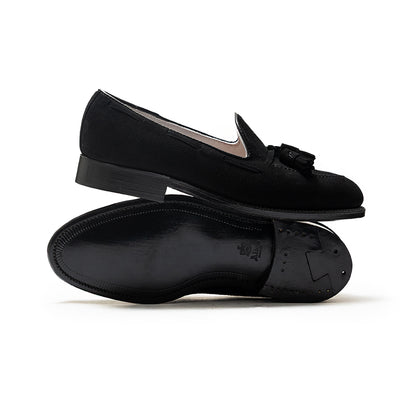 Alden | 3610 Tassel Loafer Black Suede
