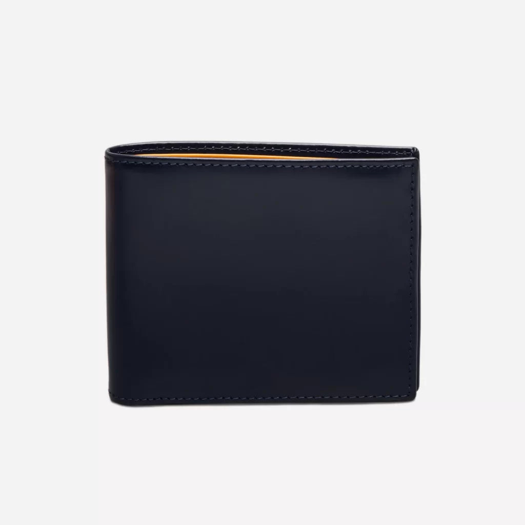 Ettinger | Bridle Hide Billfold Wallet With 3 C/C &amp; Purse Navy