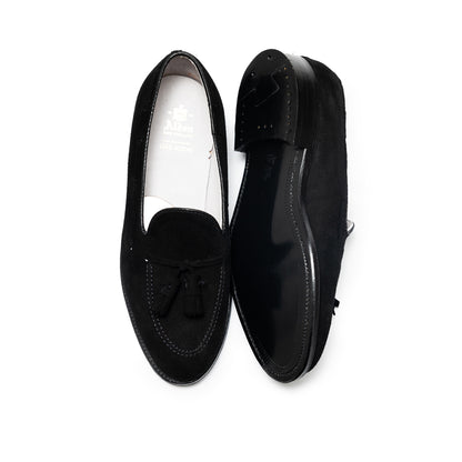 Alden | 3610 Tassel Loafer Black Suede