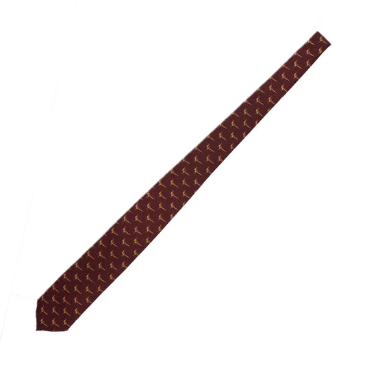 Holliday &amp; Brown | Square Geometric Tie Rust E25214