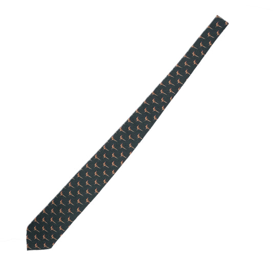 Holliday &amp; Brown | Square Geometric Tie Rust E25214
