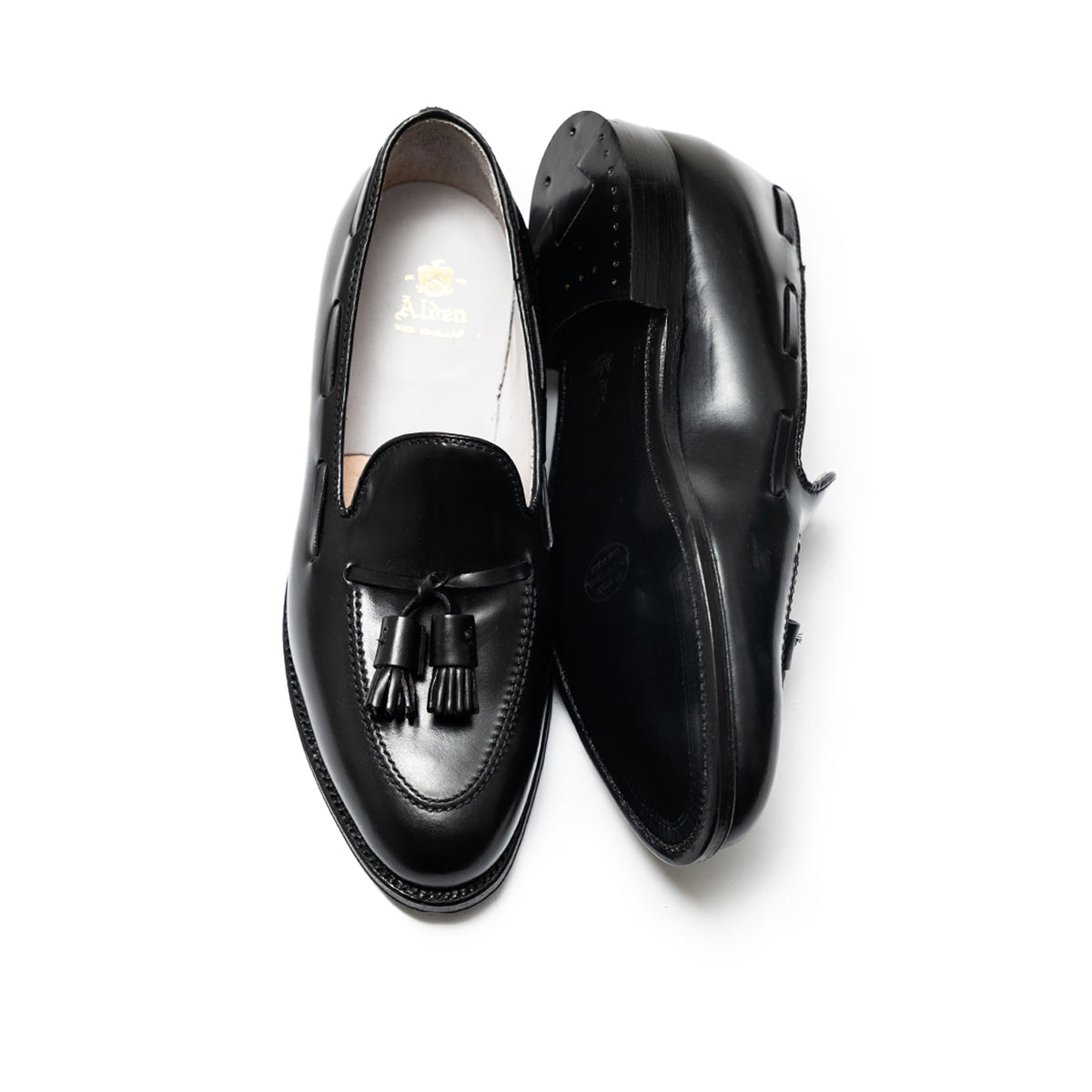 Alden | 664 Tassel Loafer Black Shell Cordovan
