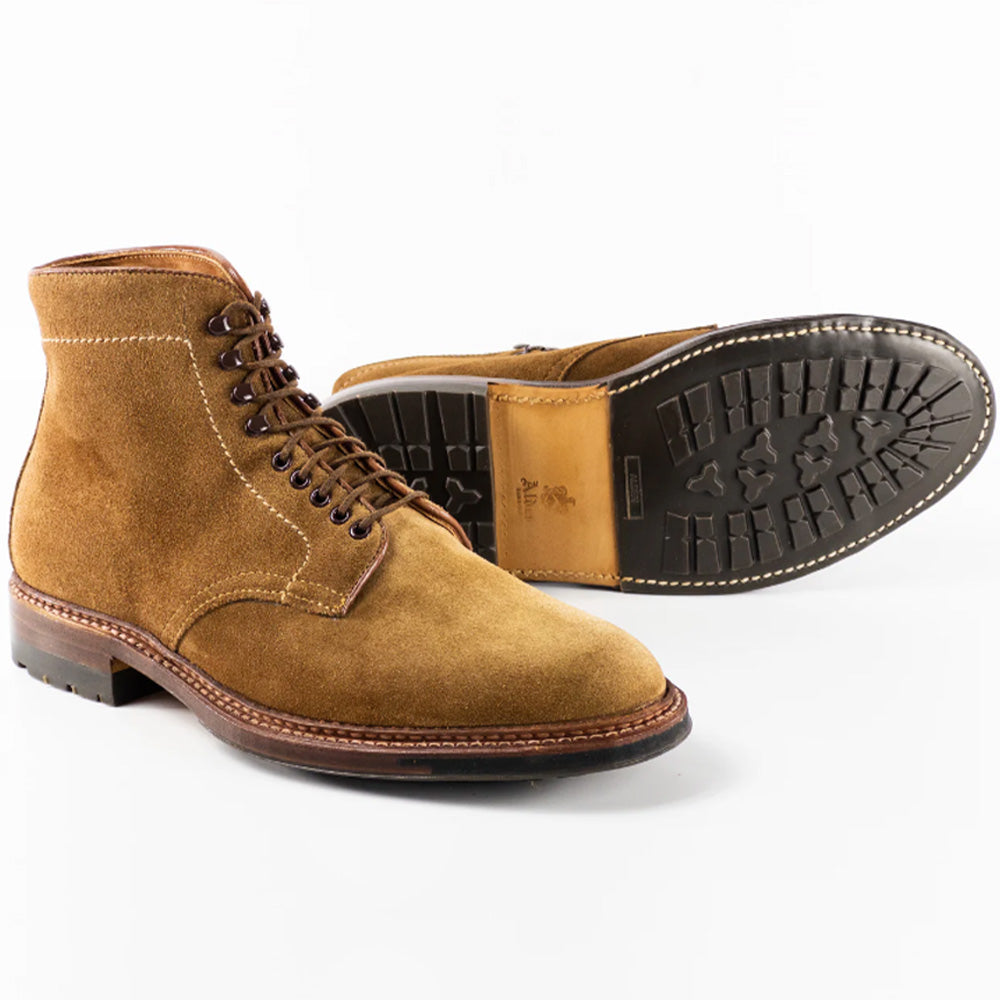 Alden | 4511HC Plain Toe Boot Snuff Suede