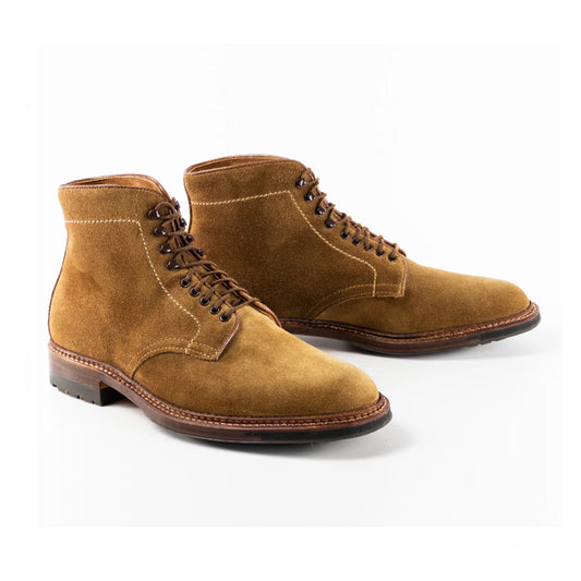 Alden | 4511HC Plain Toe Boot Snuff Suede