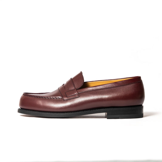 J.M.Weston | 180 Loafer Toucan Burgundy Box Calf