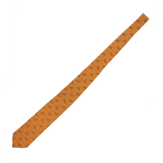 Holliday &amp; Brown | Square Geometric Tie Rust E25214