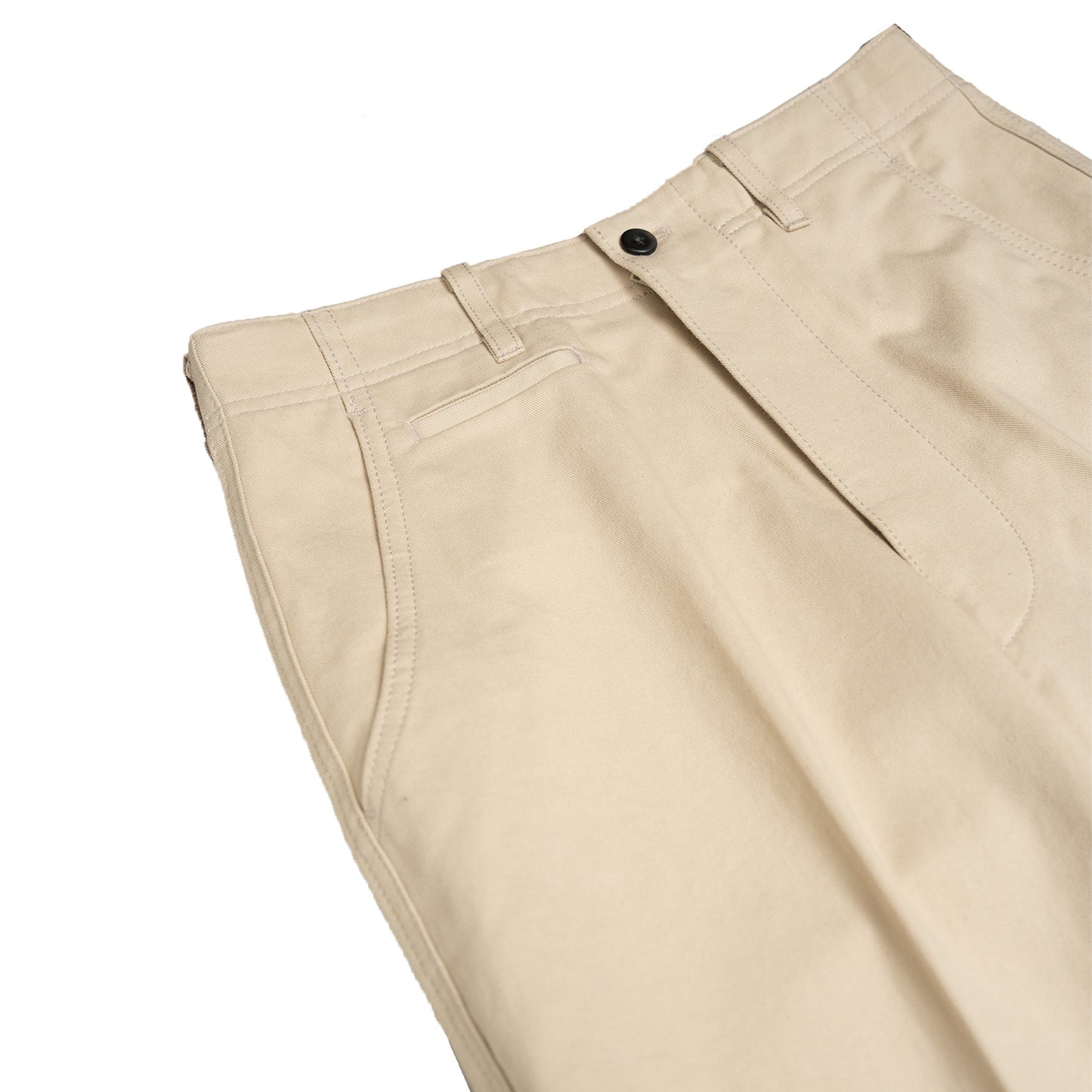 Echizenya | Beige Cotton Army Chino