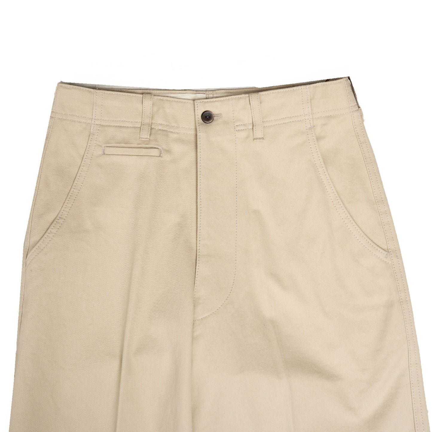 Echizenya | Beige Cotton Army Chino