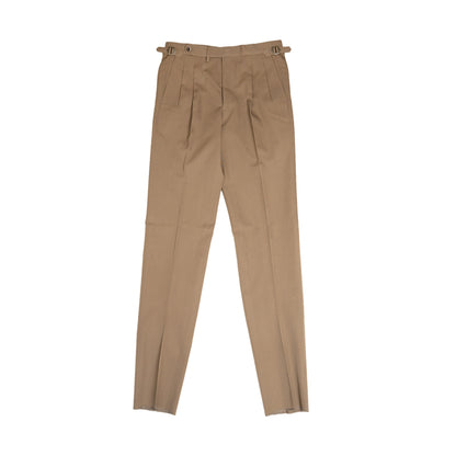 Echizenya | Peat Pleated Wool Trousers