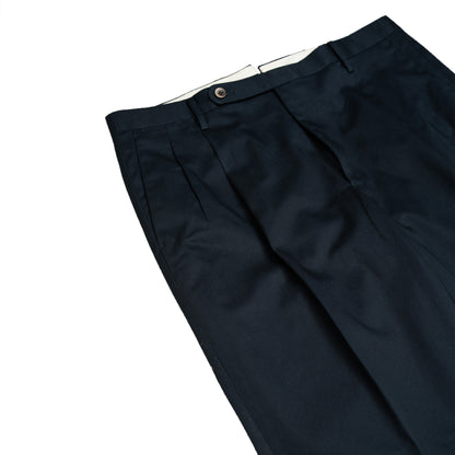 Echizenya | Navy Cotton Trousers
