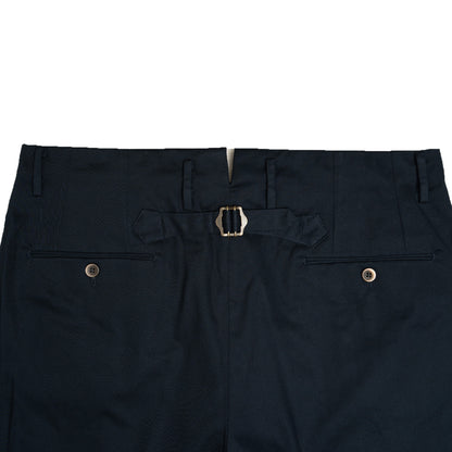 Echizenya | Navy Cotton Trousers