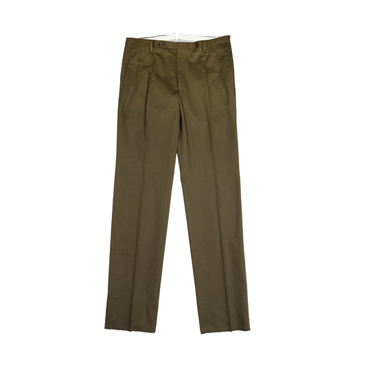 Echizenya | Olive Cotton Trousers
