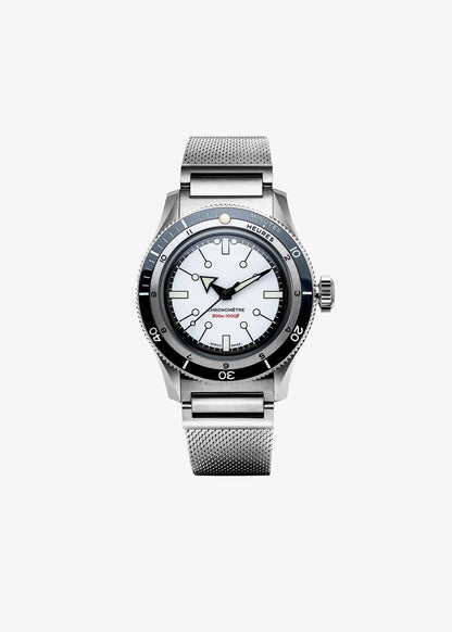 Serica | Ref. 5303-2 Diving Chronometer Porcelain White