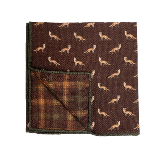 Holliday & Brown | Brown Fox Pocket Square 55344 4