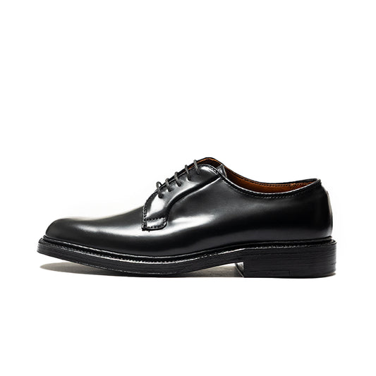 Alden | 9901 Plain Toe Blucher Black Shell Cordovan