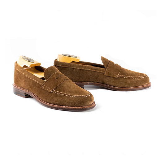 Alden | 6243F Unlined LHS Penny Loafer Snuff Suede