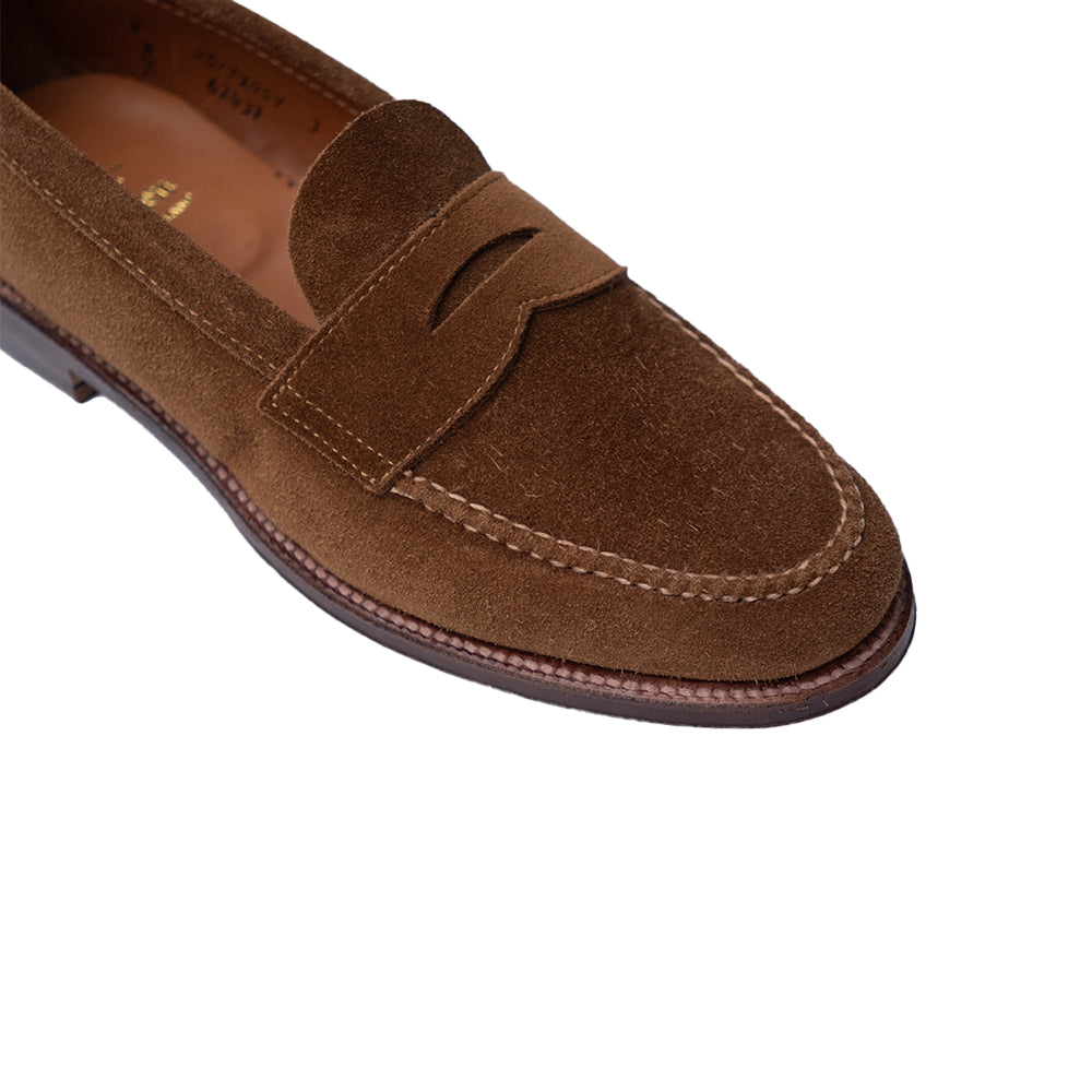 Alden | 6243F Unlined LHS Penny Loafer Snuff Suede