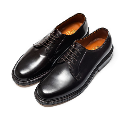 Alden | 990 Plain Toe Blucher Color 8 Shell Cordovan