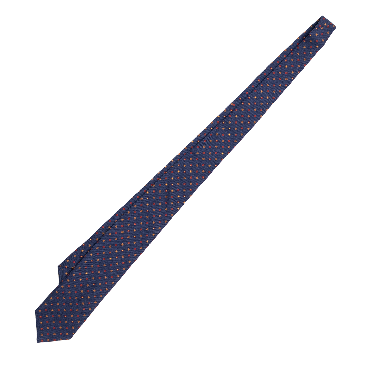 Holliday &amp; Brown | Square Geometric Tie Rust E25214