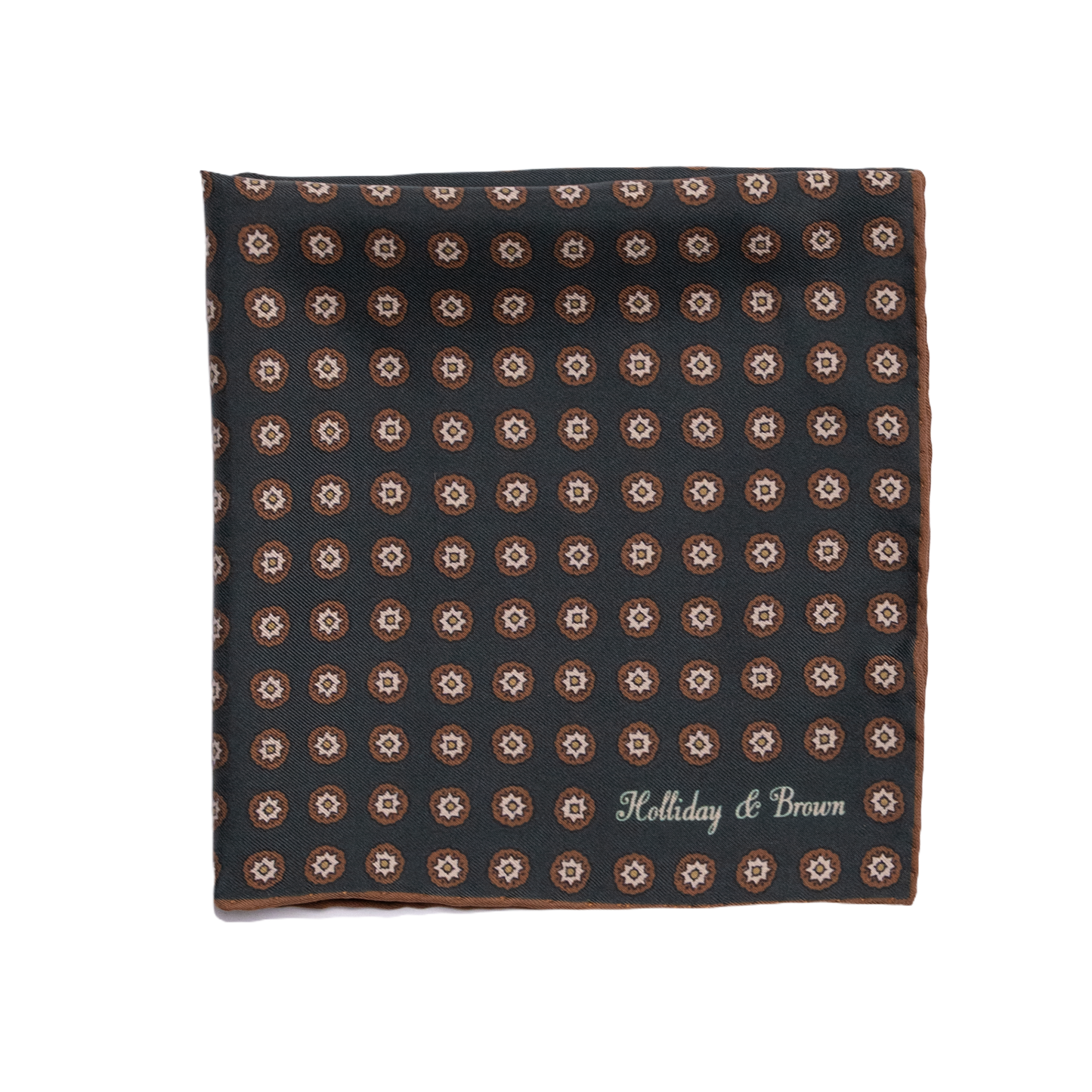 Holliday &amp; Brown | Silk Plain White Pocket Square UNI011