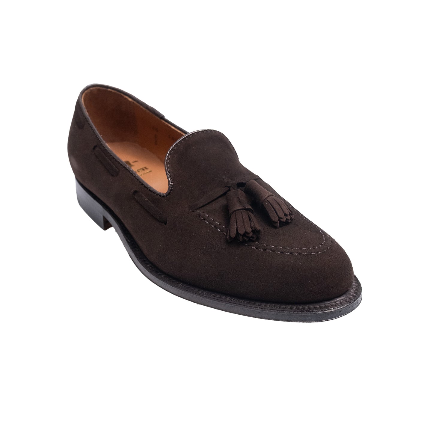 Alden | 666 Tassel Loafer Mocha Kid Suede