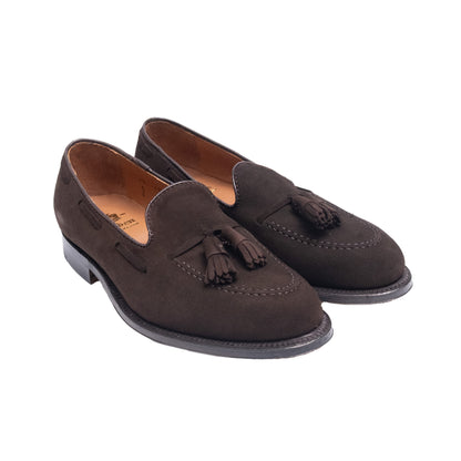 Alden | 666 Tassel Loafer Mocha Kid Suede