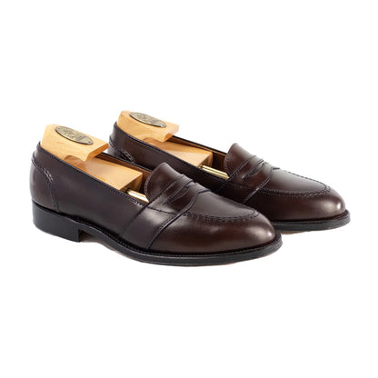 Alden | 686 Full Strap Penny Loafer Dark Brown Calf