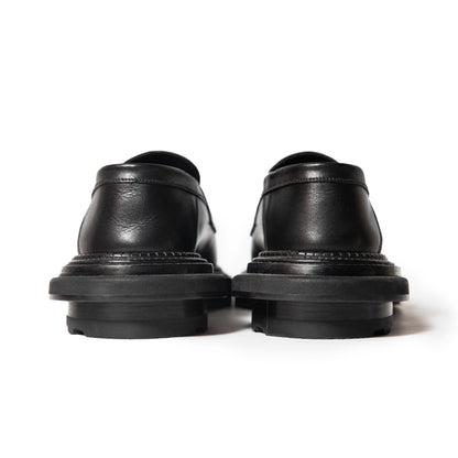 J.M.Weston | Sacai Mule Loafer Black Soft Calf