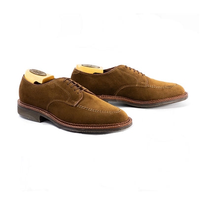 Alden | 702L Mocc Toe Blucher Snuff Suede