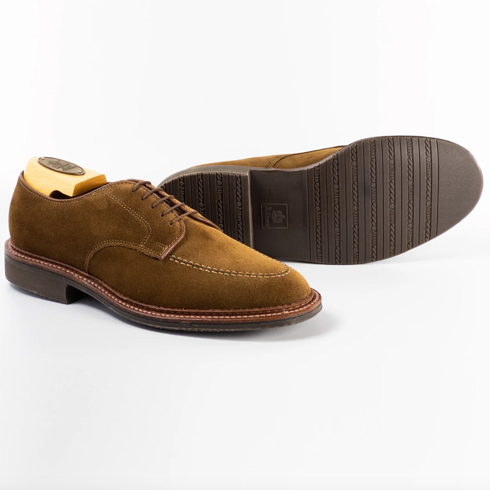 Alden | 702L Mocc Toe Blucher Snuff Suede